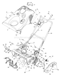 Page C Diagram and Parts List for 31AE295-401 2002 Yard Man Snow Blower
